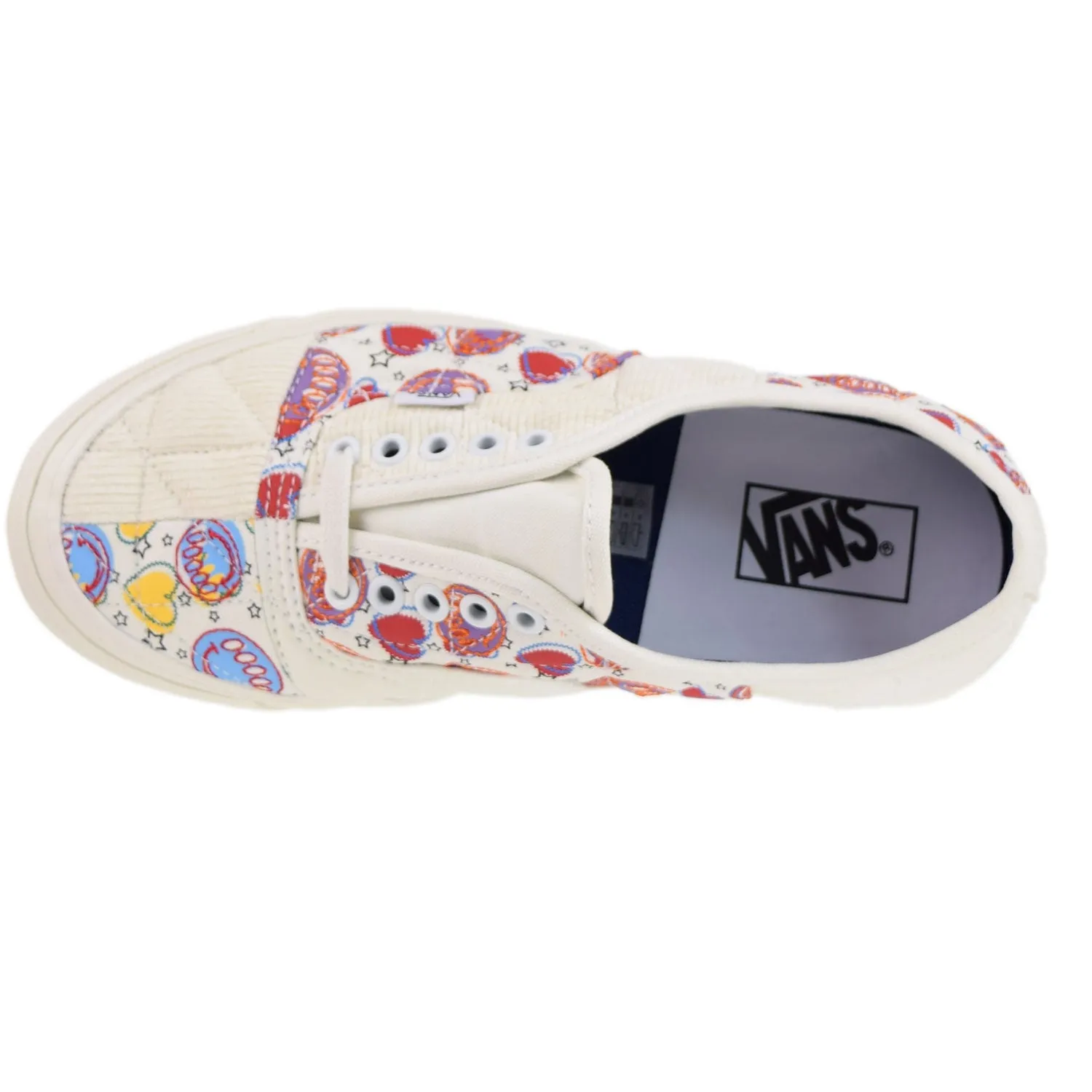 Vans Anaheim Factory Authentic 44 DX Positivity Patchwork Men's Shoes Beige