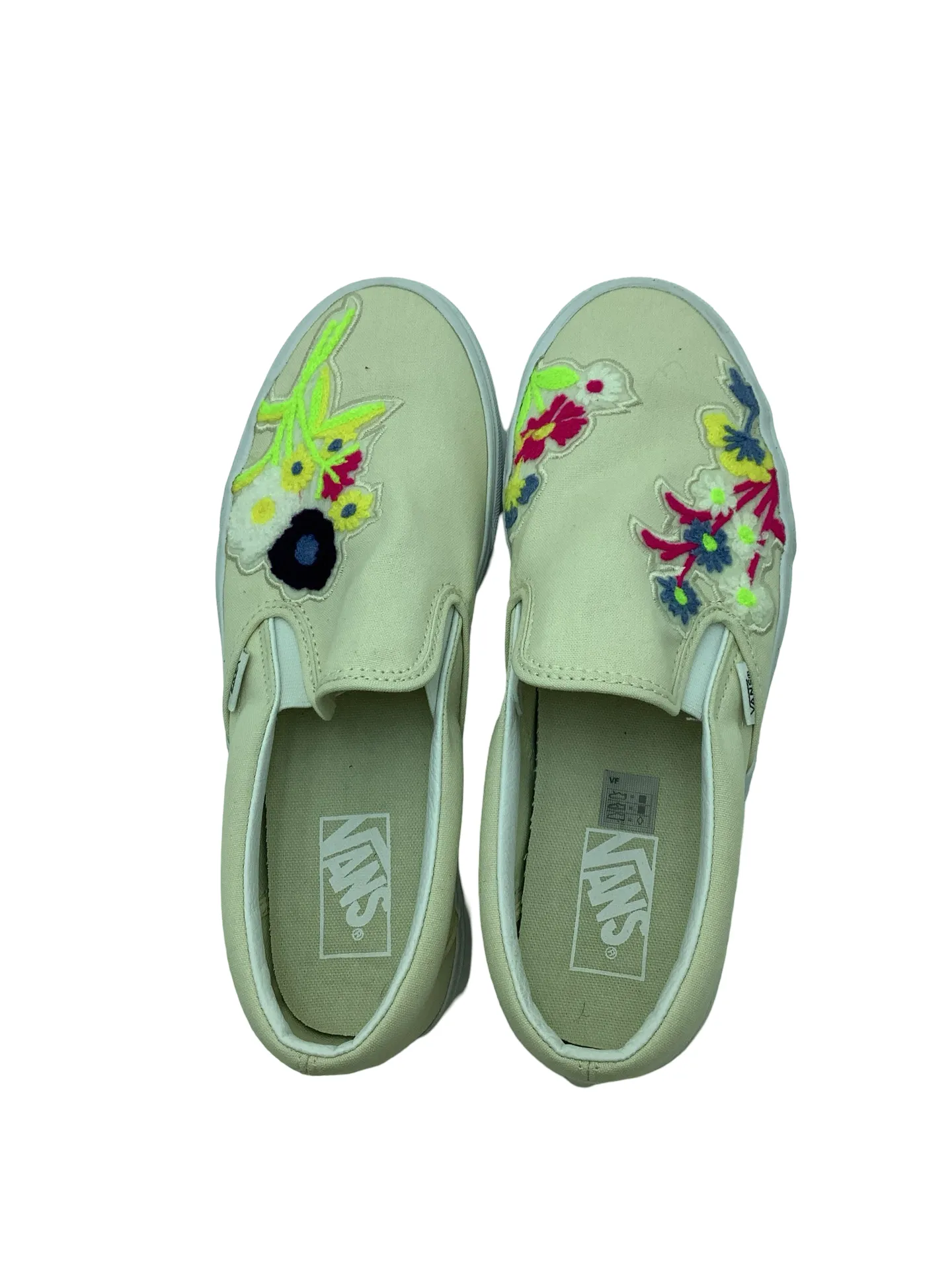 Vans Tennis Shoe Floral Print Size: 8.5