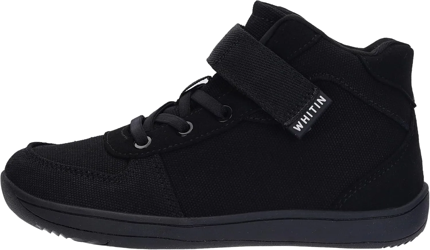 WHITIN High Top Boys/Girls Wide Barefoot Shoes   Zero Drop   Minimalist Sneaker for Little/Big Kids